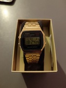 Zegarek złoty Casio Vintage A159WGEA-1EF stoper