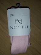 Rajstopy bawełniane prążek  - rozmiar 128/134