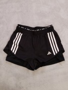 Spodenki biegowe damskie z getrami 2w1 Adidas Areoredy  roz. XS