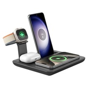Stacja Dokująca 4w1 15W Qi iPhone Android Watch AirPods YM-UD17 Pro