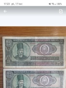Banknot 25 Lej Rumuńskich 1966