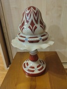 Lampa przedwojenna oryginalna, ręcznie malowana, bez kabla – unikat 