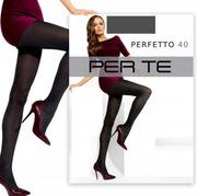 Rajstopy Mikrofibra Perfetto 40Den 3 Grafit Per Te