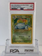2021 POKEMON CELEBRATIONS VENUSAUR HOLO PSA 9