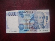 Banknot Włochy 10000 Lirów 1984 r.