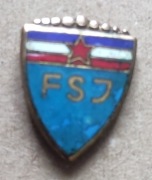 Jugosławia federacja stara odznaka 