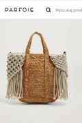 Parfois letnia torebka boho pleciona juta