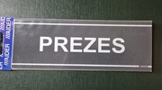 Tabliczka PREZES