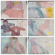 Mix ubran dla dziewczynki rozm. 68