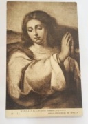 Stara pocztówka 1913 rok  Murillo poczęcie 