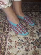 pantofle , podrózne robione recznie