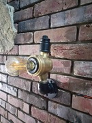 Kinkiet Industrialny Mosiądz 