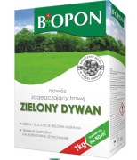 BOPON Nawóz granulowany zagęszczający trawę ZIELONY DYWAN Biopon 1kg