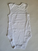 Białe body bez rękawków C & A - wielopak 5 szt. - rozm. 86 