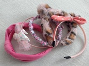 Opaski do włosów jednorożec panterka dla dziewczynki