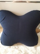 Poduszka  motyl 45×55cm miękka granat(111A)