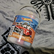 Kreda kolorowa chodnikowa do tablicy Hot Wheels 7 szt.