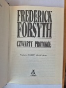 Frederick Forsyth - CZWARTY PROTOKÓŁ - stan bardzo dobry