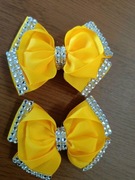 spinki do włosów i gumki robione ręcznie