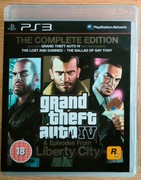 Grand Theft Auto IV - The Complete Edition PS3 jak NOWA, komplet z mapą