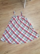 Luźna koszulka w kratkę 