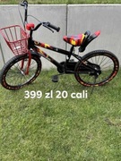 rower BABY BONNY 20 cali w 2 kolorach z koszykiem