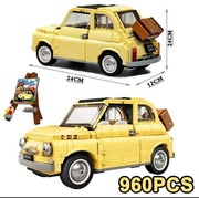 Klocki wzór LEGO Fiat 500 Autko Samochodzik Prezent Hit Car OldSchool