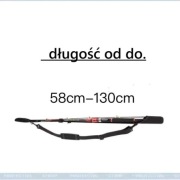 Akcesoria wędkarskie. Pas transportowy wędki.