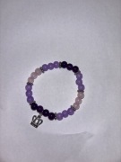 Bransoletka „fioletowa księżniczka „