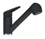 Franke Bateria Zlew z Wyciąganą wylewką Prince Onyx od Ręki Chojnice