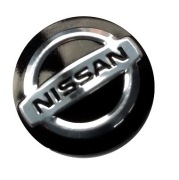 Naklejka Znaczek NISSAN Emblemat Kluczyk Logo 14mm zaślepka