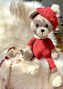 Miłość z tobą (miś w piżamie) 47 cm miłości,0.5 kg szczęścia