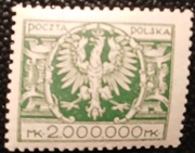 Fi 181 Duzy Orzel na Tarczy Barokowej / czysty luzak