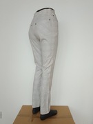 Spodnie jeansowe w karteczkę r. XS