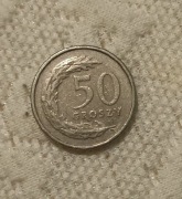 Moneta 50 gr z 1992 r