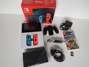 Konsola NINTENDO SWITCH V2 / pełen KOMPLET / stan IDEALNY / LEGO Worlds