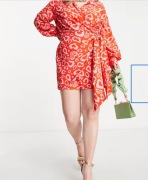 Sukienka kopertowa firmy Never Fully Dressed rozm. EUR 48