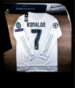 S) CRISTIANO RONALDO 7 REAL MADRYT 15/16 z FINAŁU LIGA MISTRZÓW LONG SLEEVE