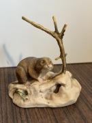 Border Fine Arts Hard Times Vole figurka mysz 1991 szkocka ręcznie wykonana