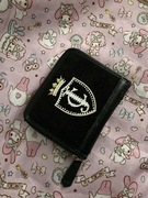 Portfel czarny juicy couture vintage