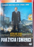 PAN ŻYCIA I ŚMIERCI. NICOLAS CAGE. DVD