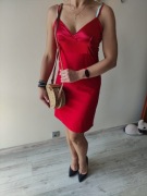 Czerwona letnia sukienka rozm S/M