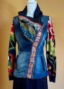 Jeansowa kurtka Desigual - r.38 (nowa bez metki)