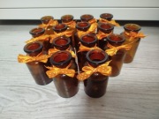 Słoiczki aptekarskie zdobione , wesela 15 szt 