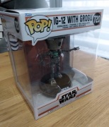 Funko Pop Star Wars - IG-12 With Grogu 720 (Medium size) NOWY
