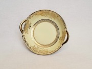 Patera Noritake z uchwytami – złocona porcelana, Japonia