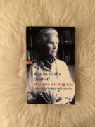 Marion Gräfin Dönhoff „Was mir wichtig war“