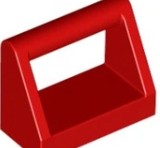 LEGO CLAMP 1X2 RED 243221/2432