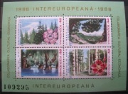 Kwiaty ** bloczek z 1986 roku