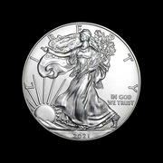 Amerykański Orzeł 1 uncja Srebra 2014